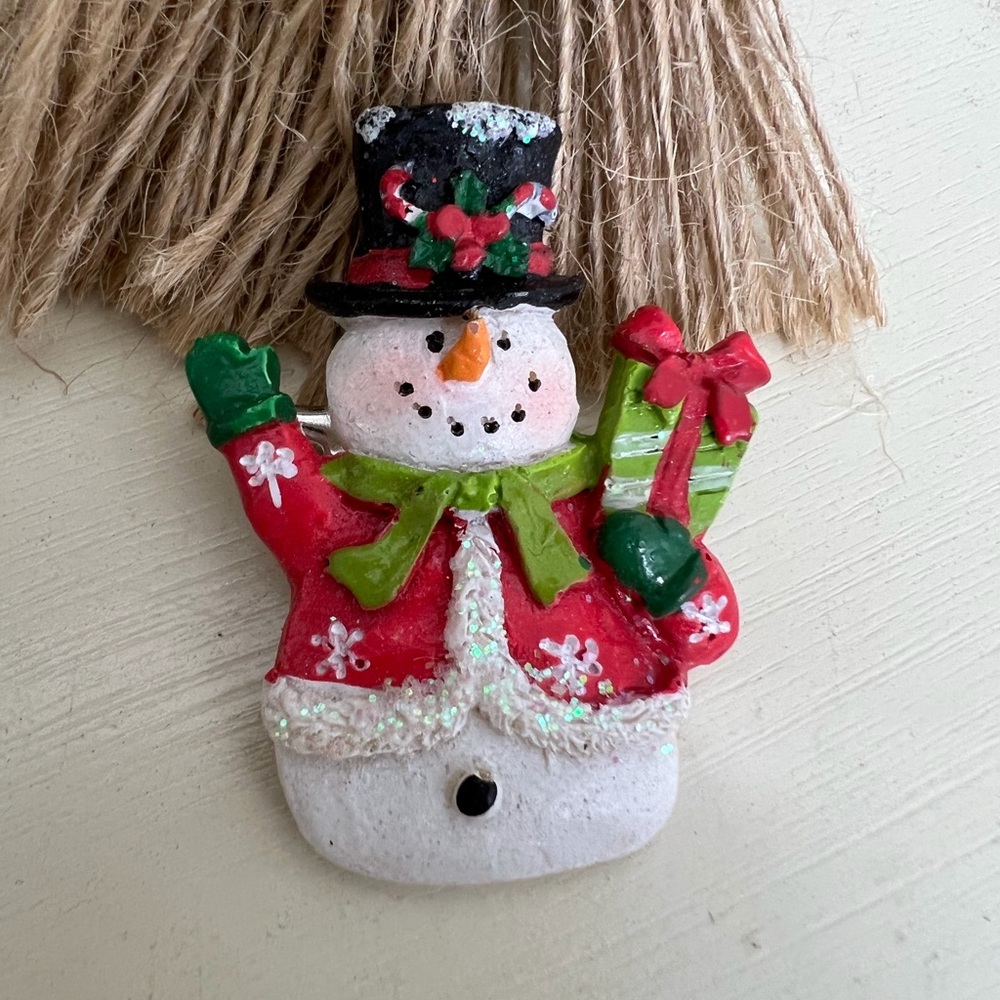 Brand New-Snowman Pin